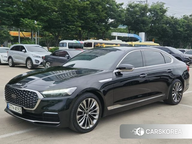 Kia The New K9 2nd generation 2021 Черный из Кореи