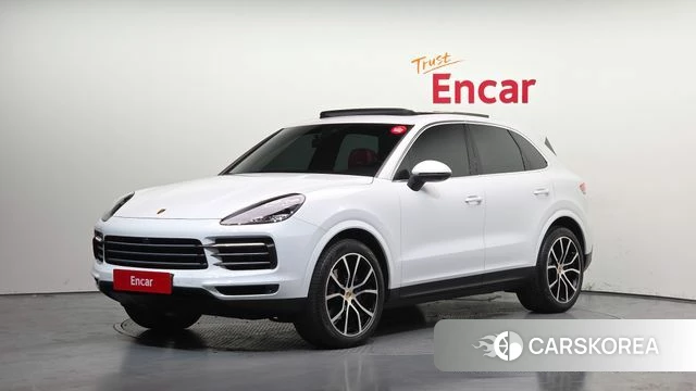 Porsche Cayenne (PO536) 2022 Белый из Кореи
