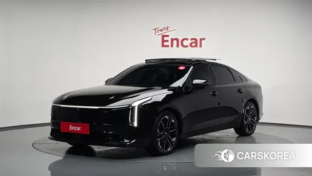 Kia The New K8 Hybrid 2024 Черный из Кореи