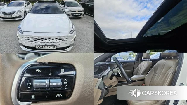 Kia K8 2021 Белый из Кореи