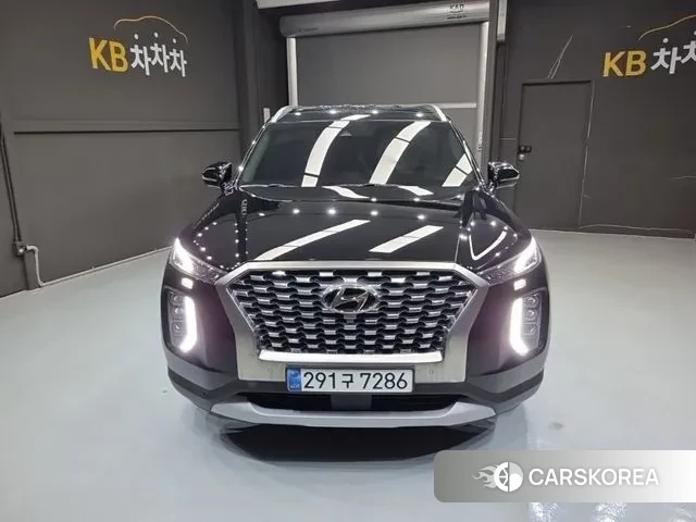 Hyundai Palisade 2021 Черный из Кореи
