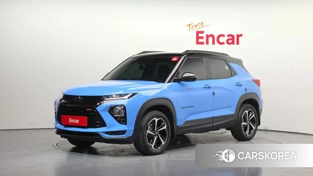 Chevrolet (GM Daewoo) Trailblazer 2023 Небесно-голубой из Кореи