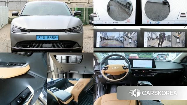 Kia EV6 2022 Серый из Кореи