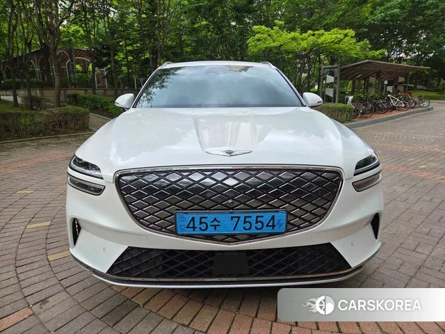 Genesis Electrified GV70 2022 Жемчужный цвет из Кореи
