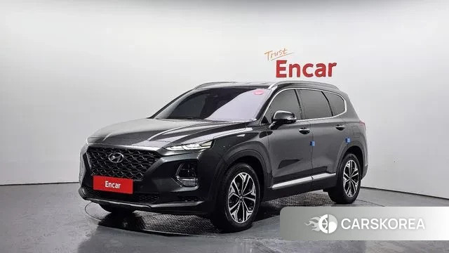 Hyundai Santa Fe TM 2018 Серый из Кореи
