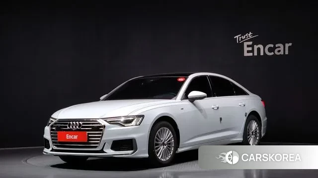 Audi A6 (C8) 2021 Белый из Кореи