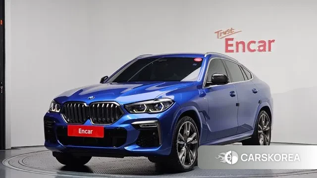 BMW X6 (G06) 2020 Синий из Кореи