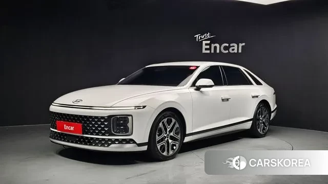 Hyundai Grandeur (GN7) 2023 Белый из Кореи