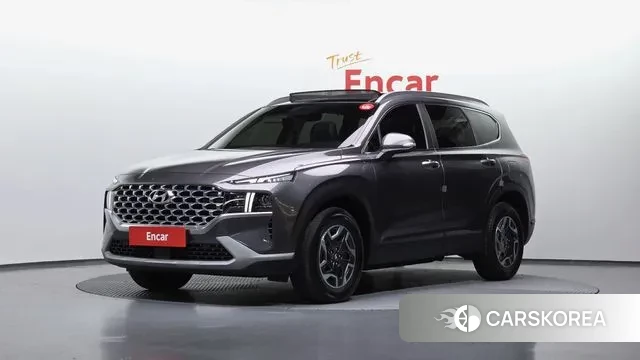 Hyundai The New Santa Fe 2021 Серый из Кореи