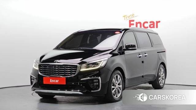 Kia The New Carnival 2018 Черный из Кореи