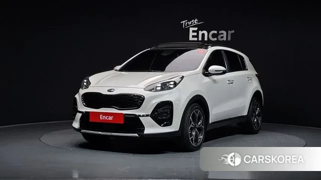 Kia Sportage The Bold 2018 Белый из Кореи
