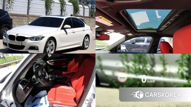 BMW 3 Series (F30) 2018 Белый из Кореи