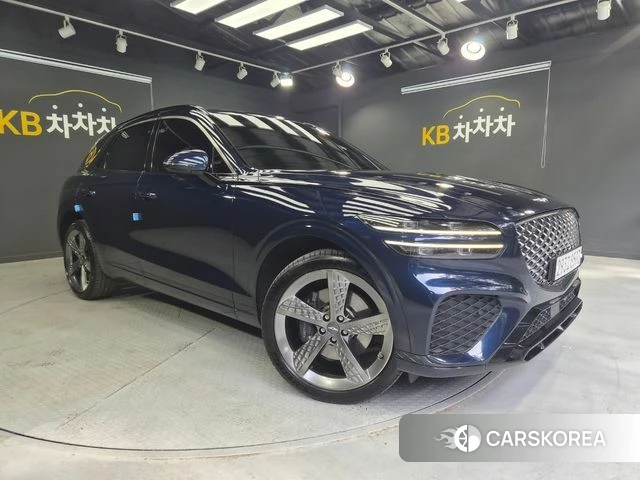Genesis GV70 2021 Синий из Кореи