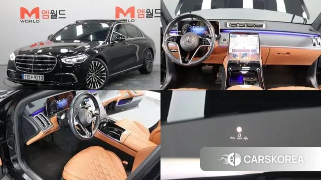 Mercedes-Benz S-Class W223 2022 Черный из Кореи