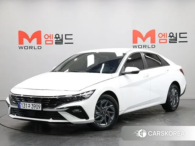 Hyundai The New Avante (CN7) 2025 Белый из Кореи