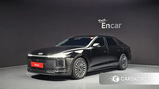 Hyundai Grandeur (GN7) 2024 Черный из Кореи