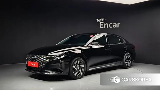 Hyundai The New Grandeur IG Hybrid 2020 Черный из Кореи