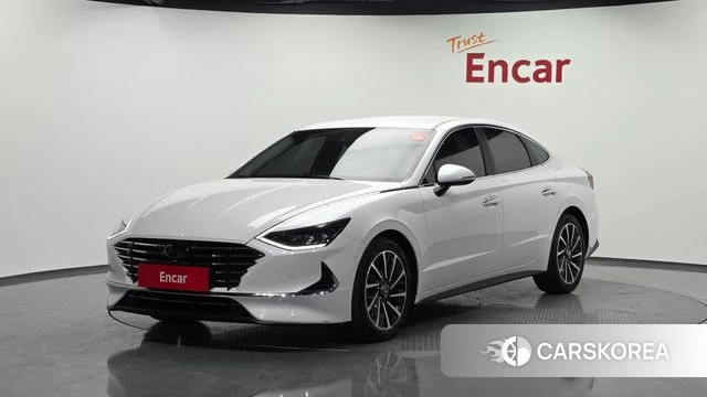 Hyundai Sonata (DN8) 2019 Белый из Кореи