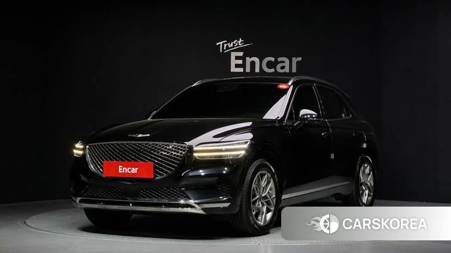 Genesis GV70 2022 Черный из Кореи