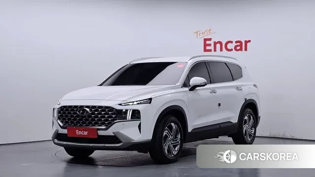 Hyundai The New Santa Fe 2023 Белый из Кореи