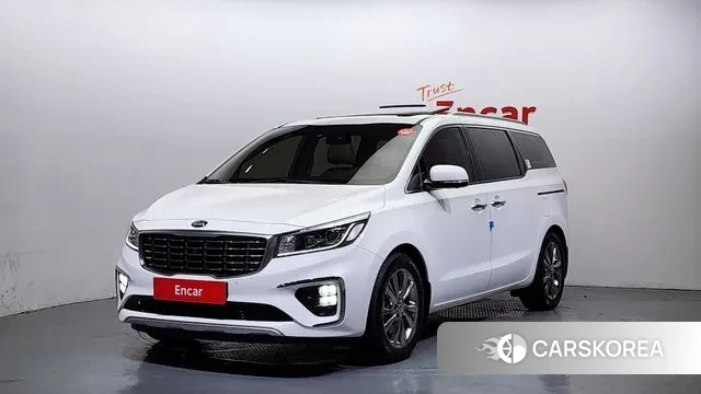 Kia The New Carnival 2019 Белый из Кореи