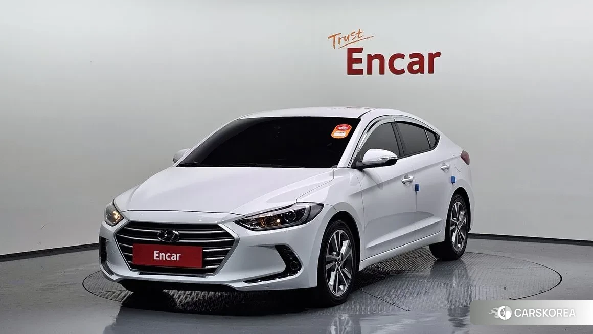 Hyundai Avante AD 2018 Белый из Кореи