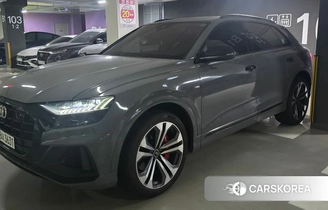 Audi Q8 (4M) 2023 Черный из Кореи