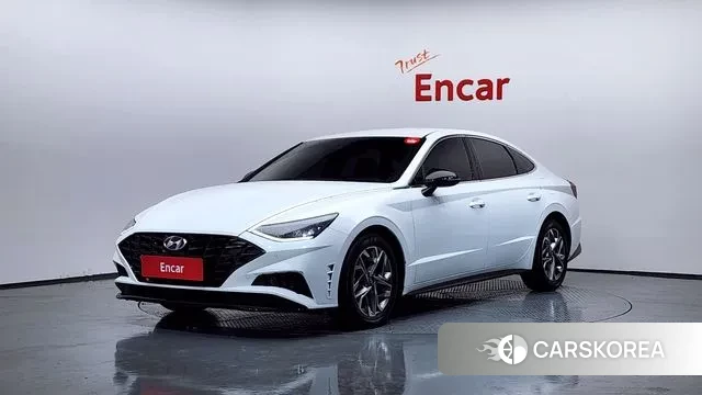 Hyundai Sonata (DN8) 2021 Белый из Кореи