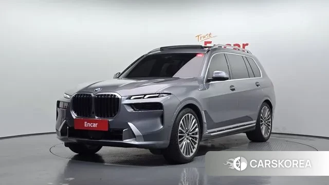 BMW X7 (G07) 2022 Серый из Кореи