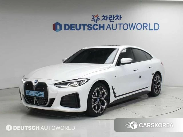BMW i4 2022 Белый из Кореи