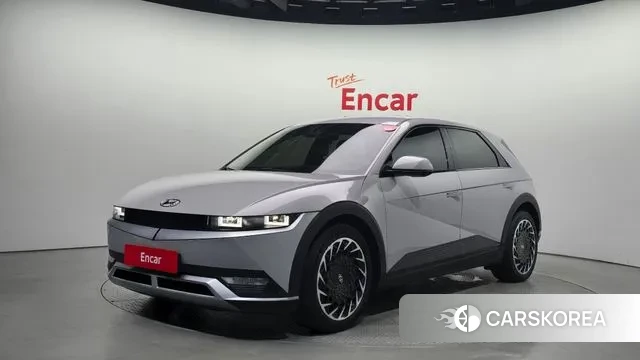 Hyundai Ionic 5 2022 Серебристо-серый из Кореи