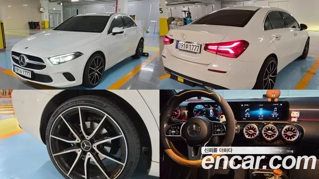 Mercedes-Benz A-Class W177 2021 Белый из Кореи