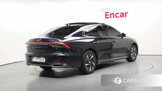 Hyundai The New Grandeur IG Hybrid 2021 Синий из Кореи