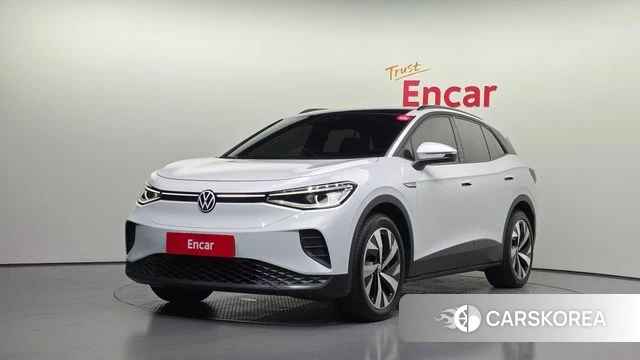 Volkswagen ID.4 2023 Белый из Кореи