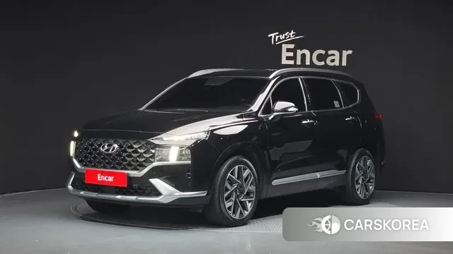 Hyundai The New Santa Fe 2021 Черный из Кореи