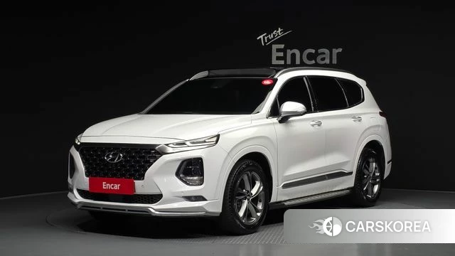 Hyundai Santa Fe TM 2018 Белый из Кореи
