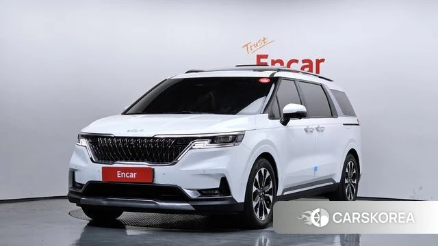 Kia Carnival 4th generation 2021 Белый из Кореи