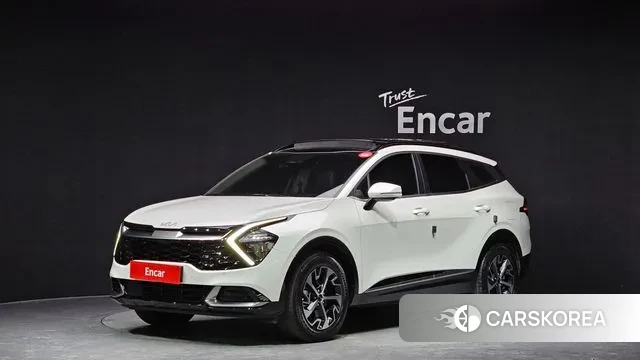 Kia Sportage 5th Generation Hybrid 2021 Белый из Кореи