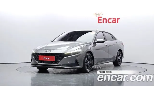 Hyundai Avante Hybrid (CN7) 2020 Серый из Кореи