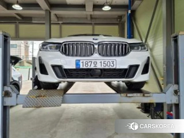 BMW 6 Series GT (G32) 2022 Белый из Кореи