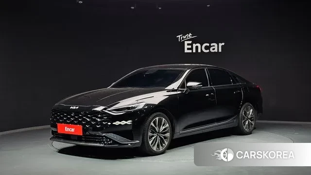 Kia K8 2022 Черный из Кореи