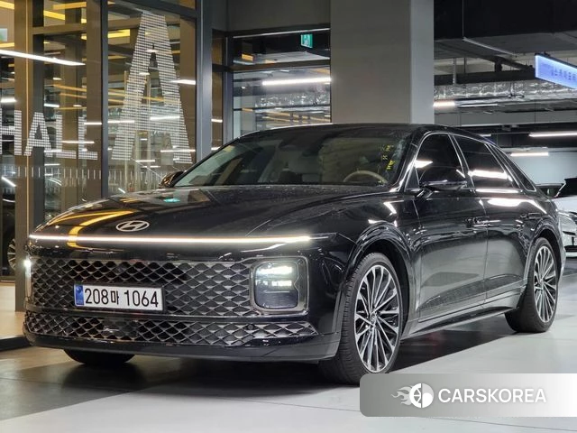 Hyundai Grandeur (GN7) 2025 Черный из Кореи