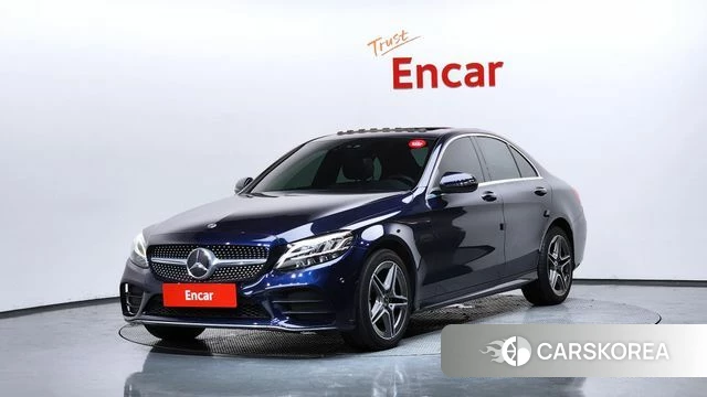 Mercedes-Benz C-Class W205 2019 Синий из Кореи