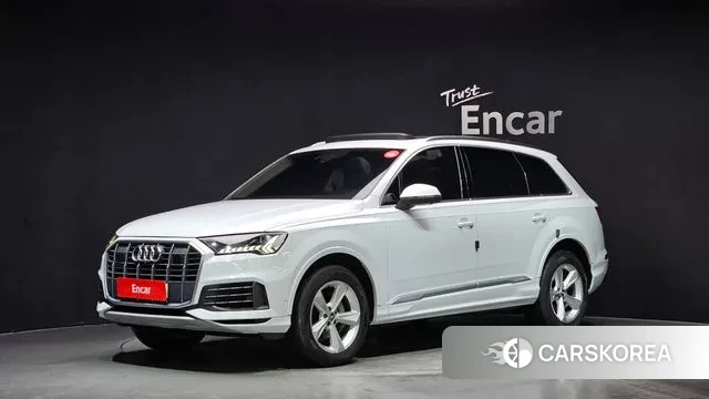Audi Q7 (4M) 2020 Белый из Кореи
