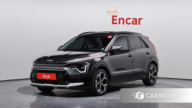 Kia Di Ol Nu Niro 2022 Серый из Кореи