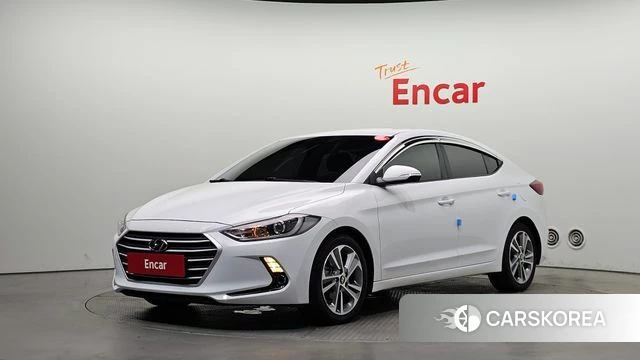Hyundai Avante AD 2018 Белый из Кореи