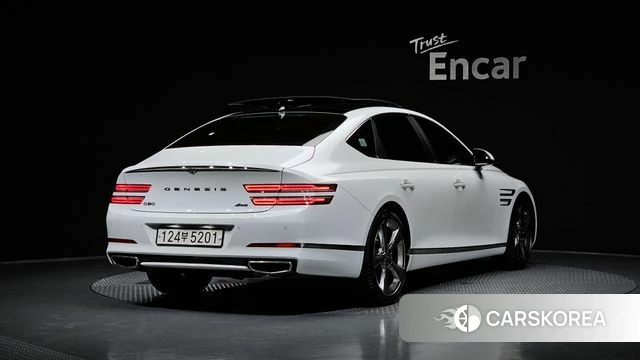 Genesis G80 (RG3) 2021 Белый из Кореи