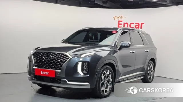 Hyundai Palisade 2021 Синий из Кореи