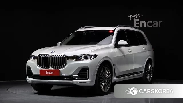 BMW X7 (G07) 2022 Белый из Кореи