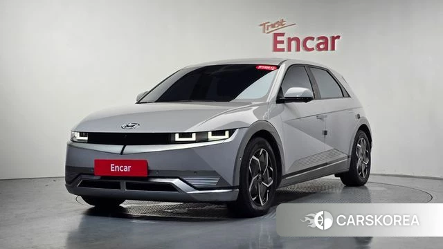 Hyundai Ionic 5 2022 Серебристо-серый из Кореи